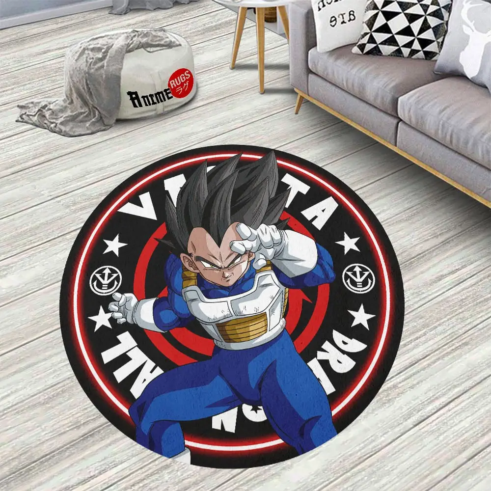 Vegeta Round Rug Custom Circle Carpet