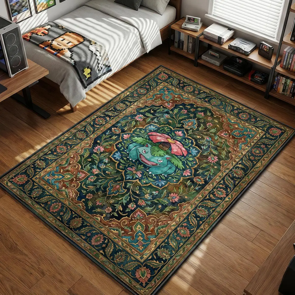 Venusaur Forest Guardian Rug - Pokemon Chair Mat