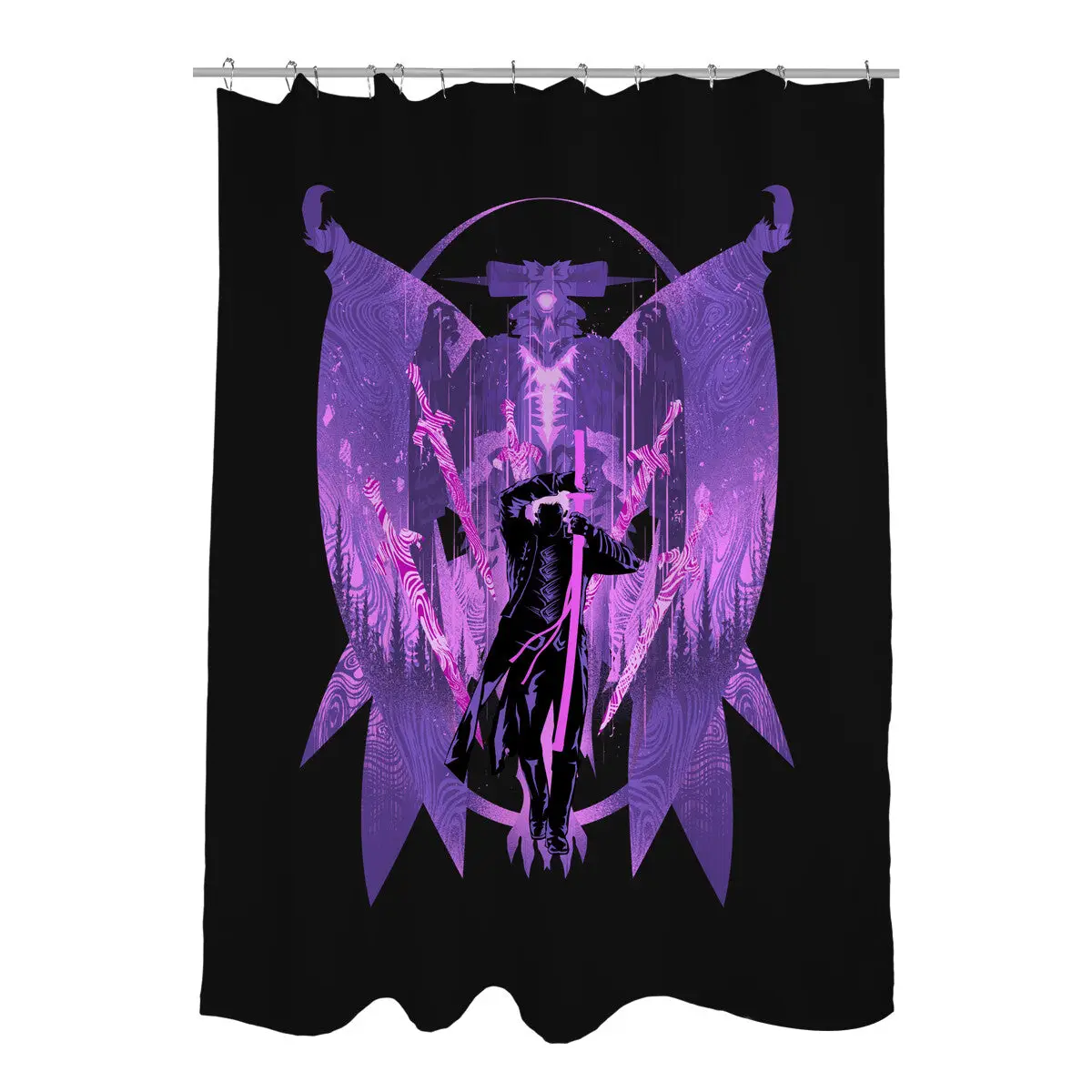 Vergil Dark Slayer Shower Curtains