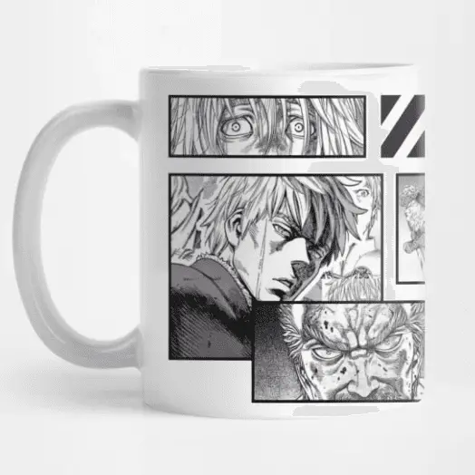 Vinland Saga White Mug For Anime Fans