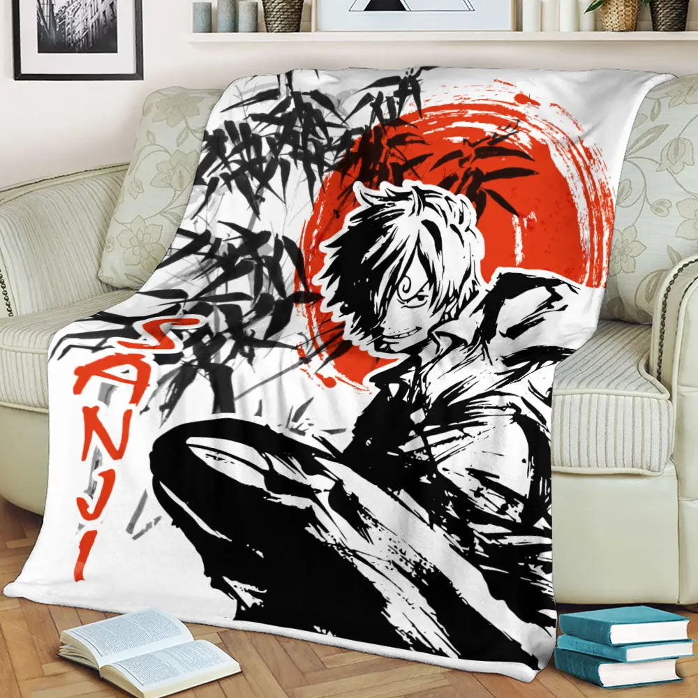 Vinsmoke Sanji Blanket Custom Manga Anime