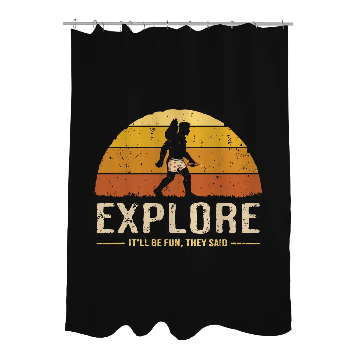 Vintage Crawler Shower Curtains