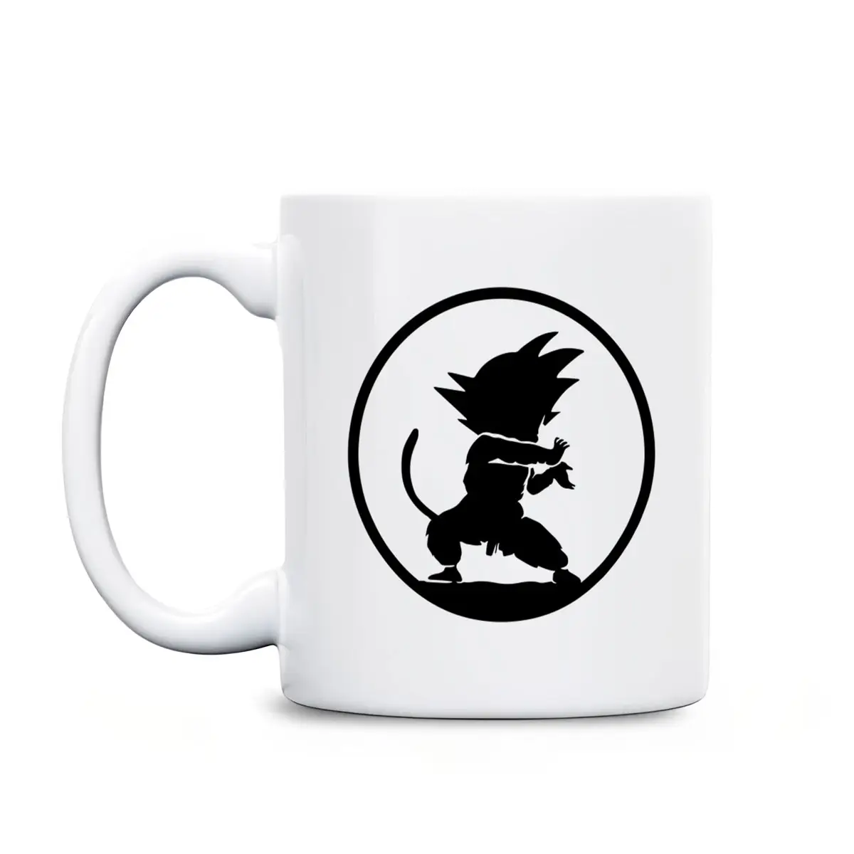 Vintage Kid Goku Anime Coffee Mug
