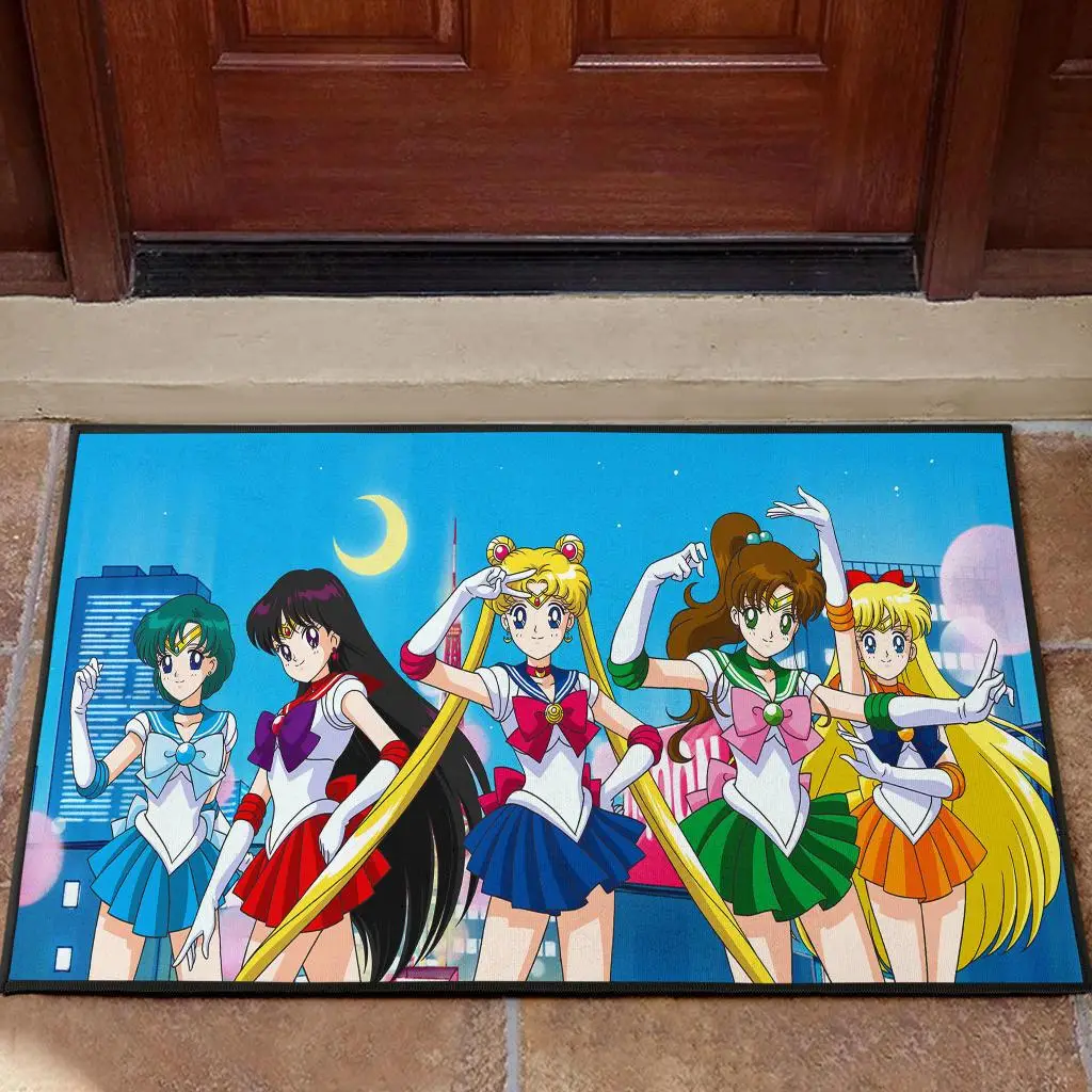 Vintage Sailor Moon Anime Doormat