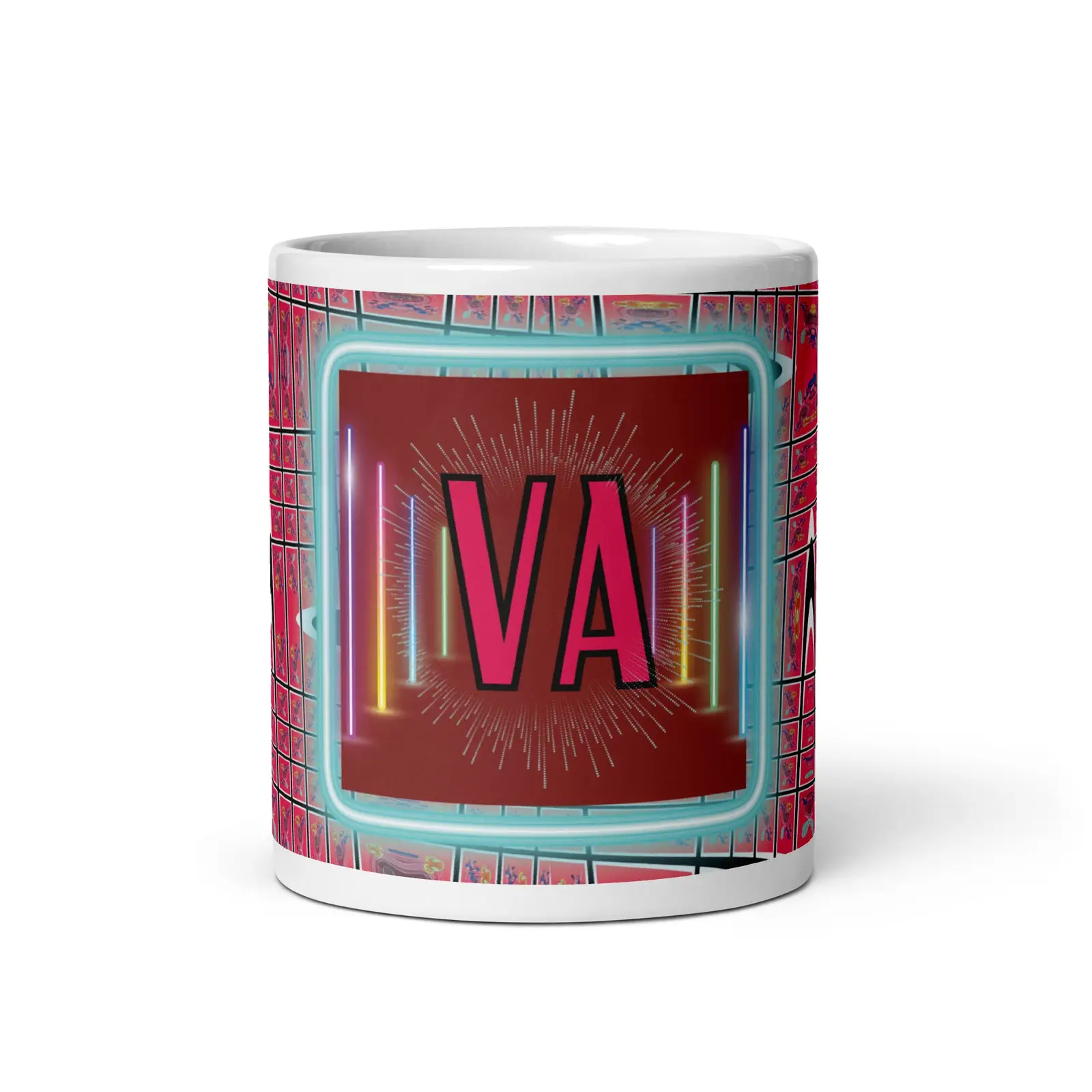 Voice Actor Fun: Groovy Style: Classic Ceramic White Glossy Mug