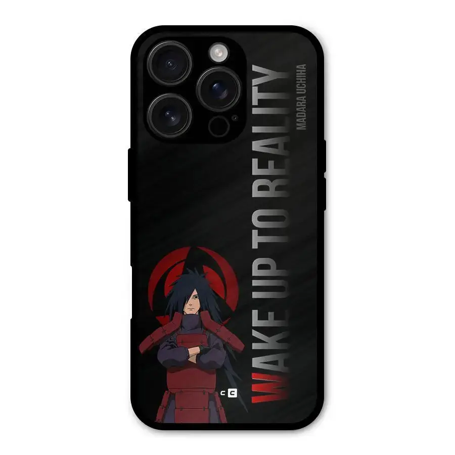 Wake Up Madara Uchiha Shockproof Hybrid Protection Back Case Cover