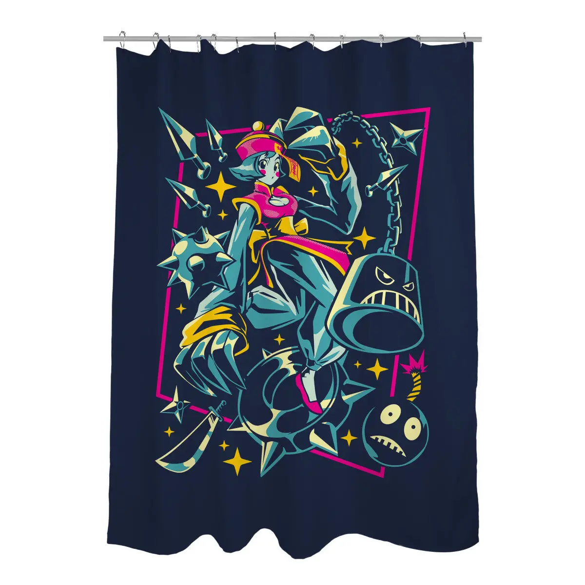 Weapons Galore Shower Curtains