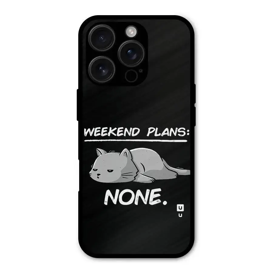 Weekend Plans None Shockproof Hybrid Protection Back Case Cover