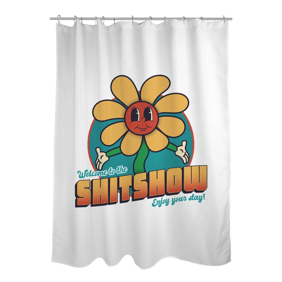 Welcome To The Shitshow! Shower Curtains