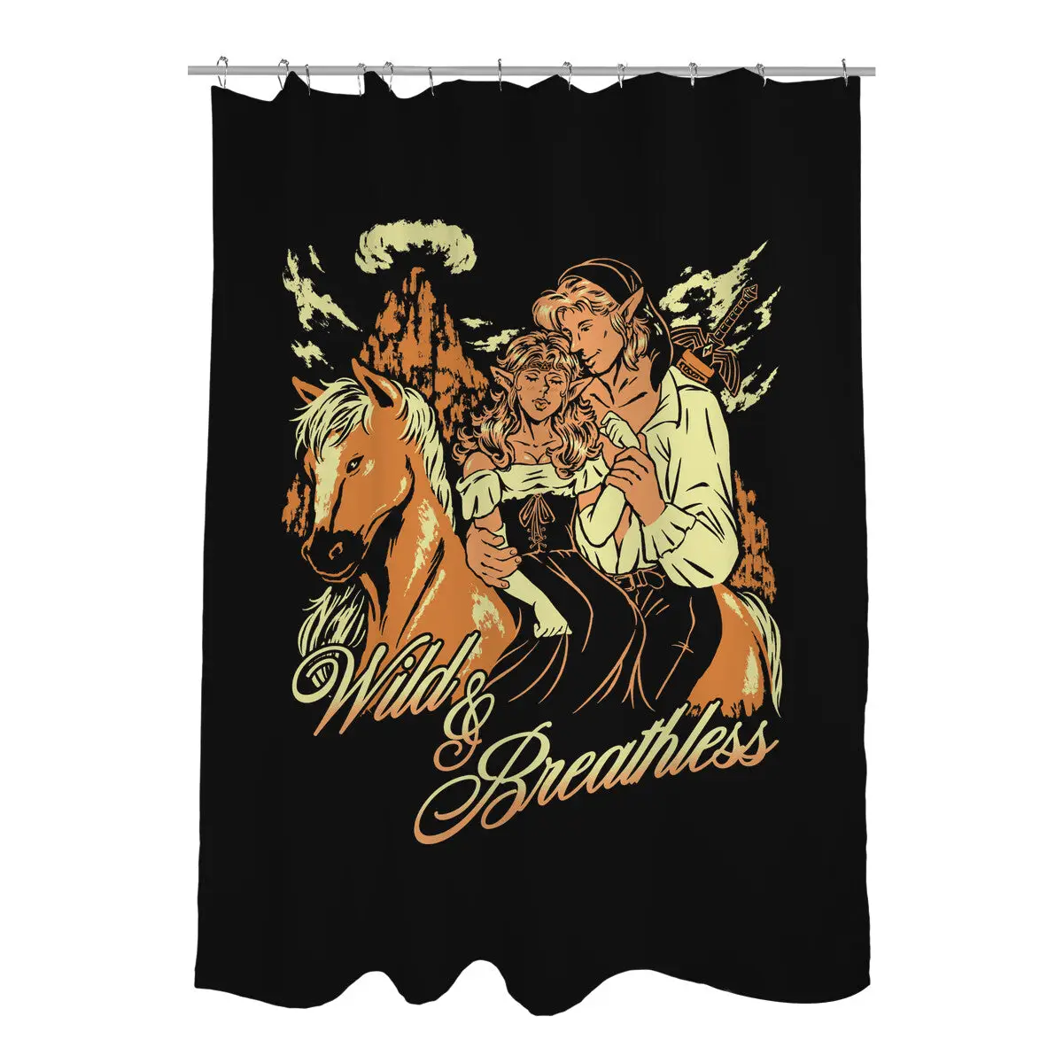 Wild And Breathless Shower Curtains