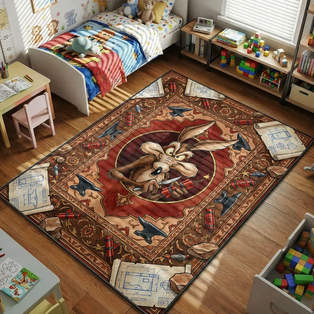 Wile E. Coyote ACME Dynamite Rug - Kids Mat