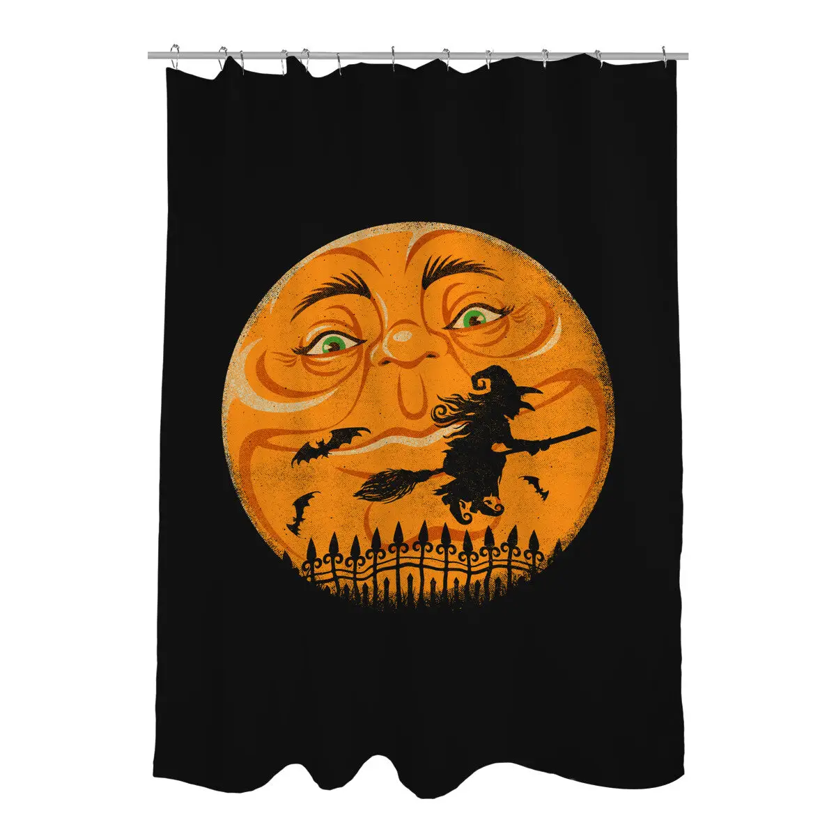 Witchy Moon Shower Curtains