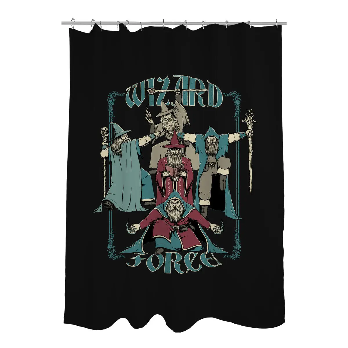 Wizard Force Shower Curtains