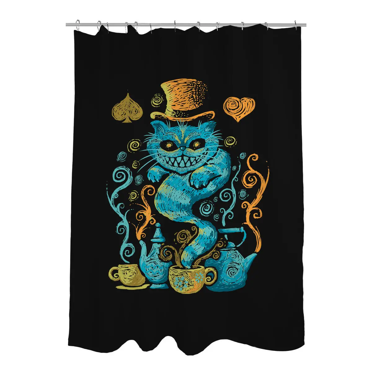 Wonderland Impressions Shower Curtains