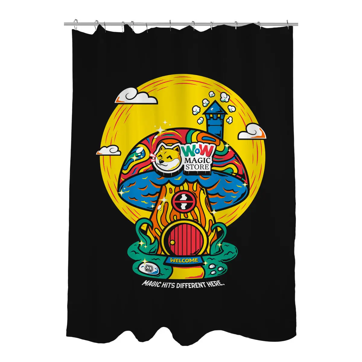 Wow Magic Store Shower Curtains