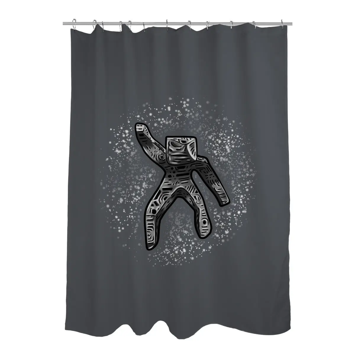Xenonite Doll Shower Curtains