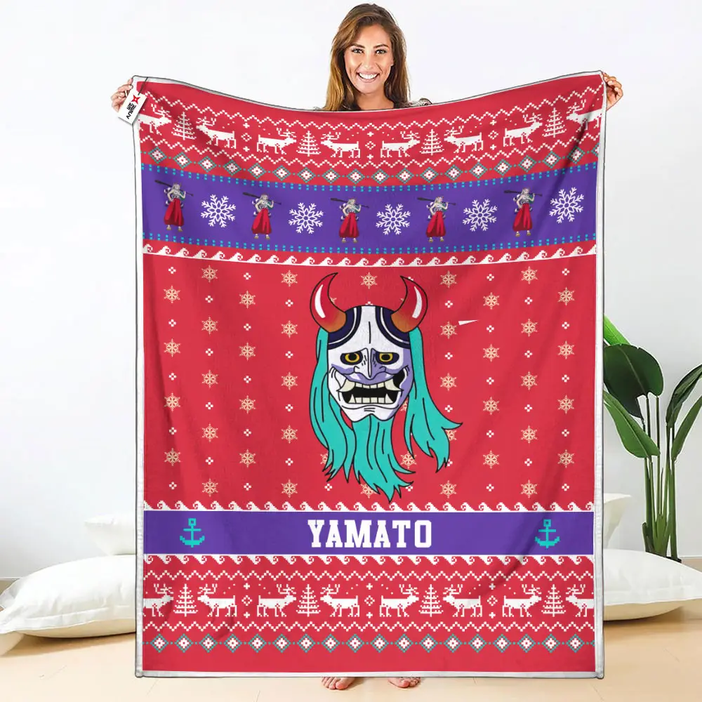 Yamato Blanket Ugly Christmas Symbol Anime
