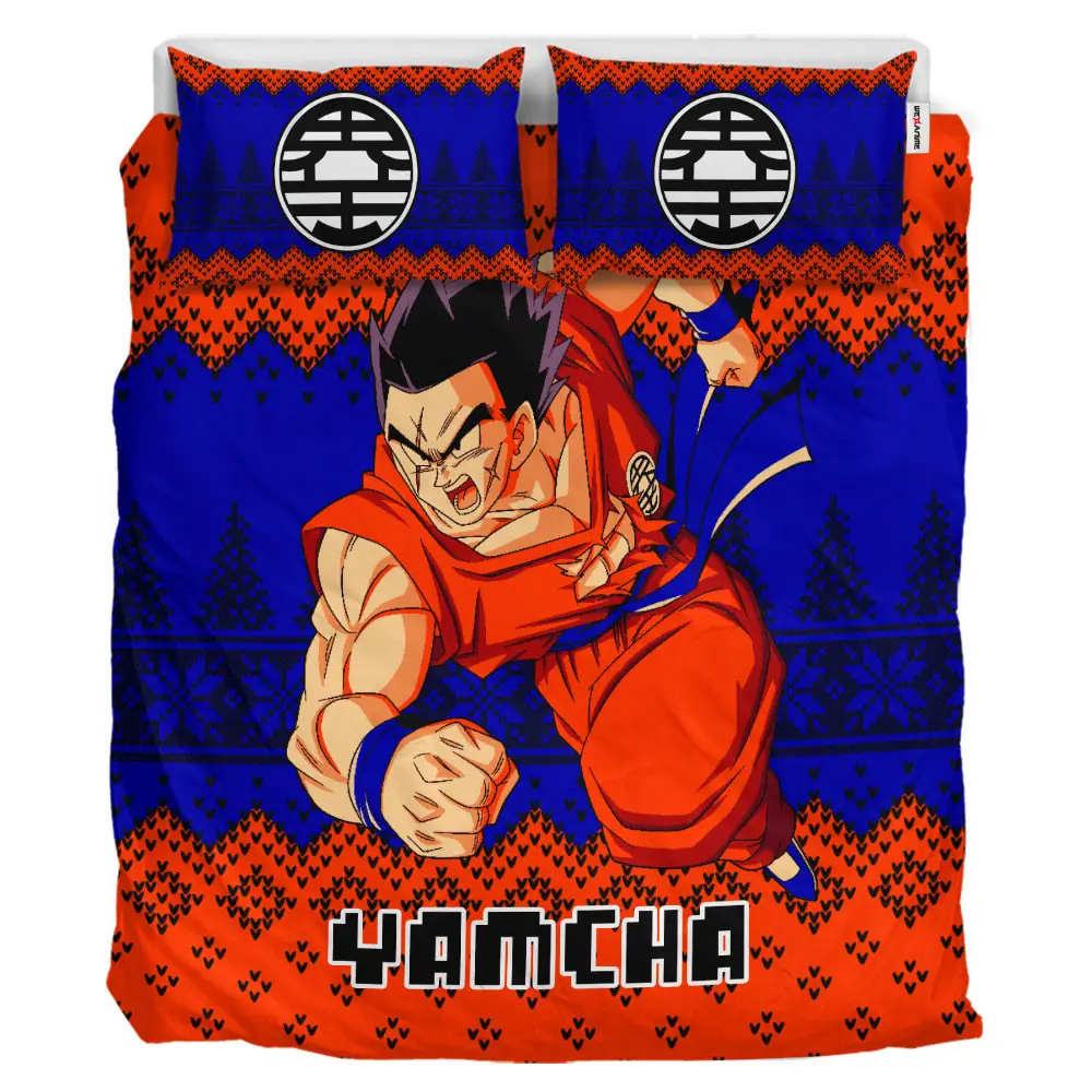 Yamcha Xmas Polyester Duvet Cover Set