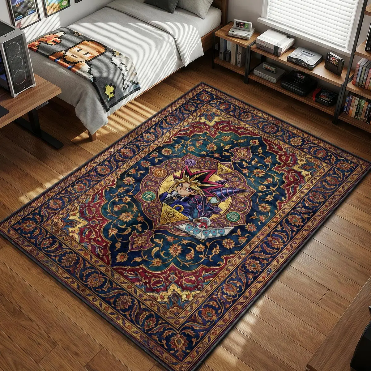 Yami Yugi Royal Circle Rug - Yu-Gi-Oh! Chair Mat