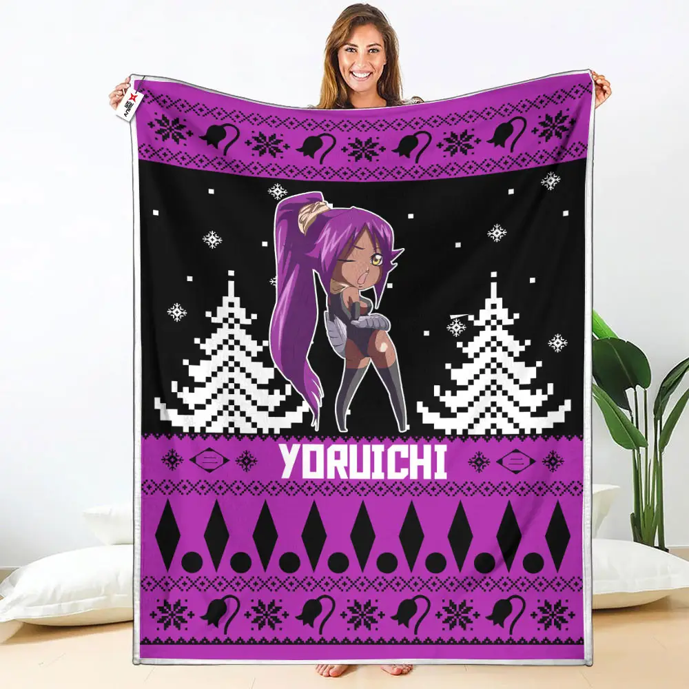 Yoruichi Shihouin Blanket Custom Bleach Anime