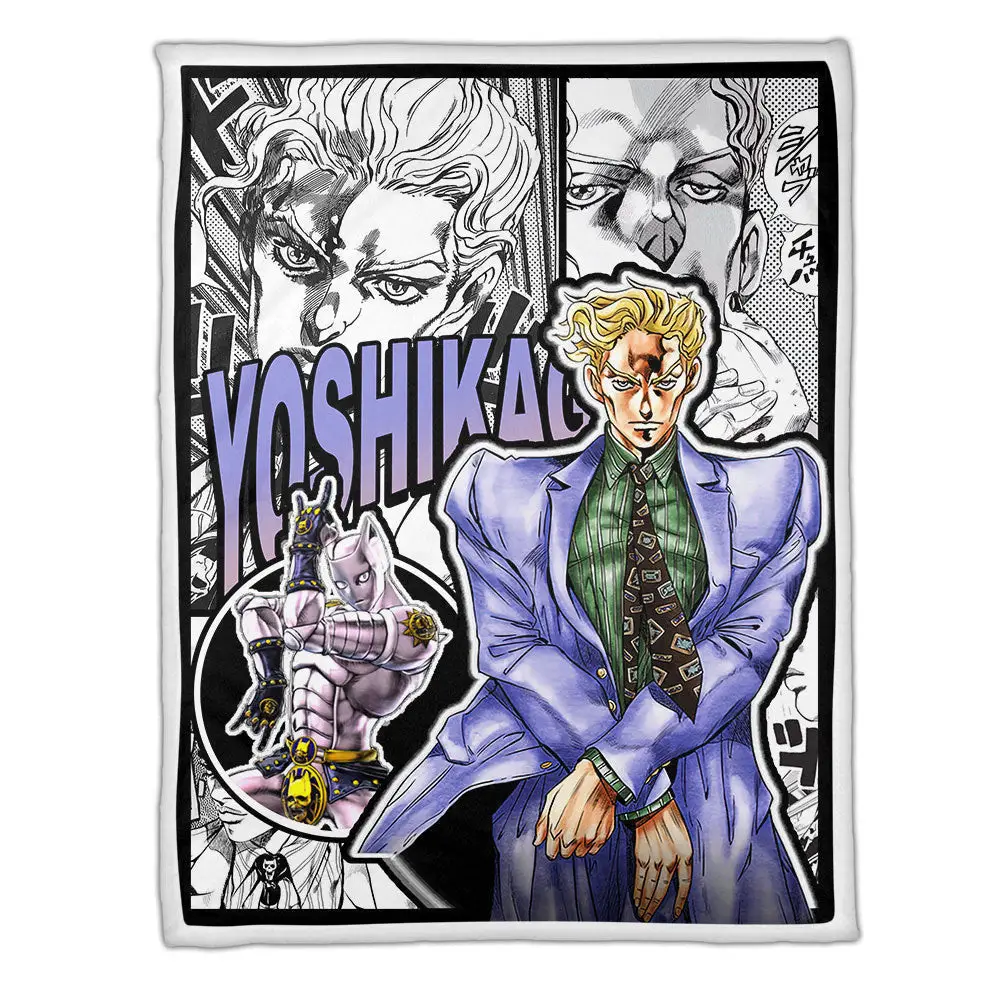 Yoshikage Kira Blanket Custom JJBA Anime