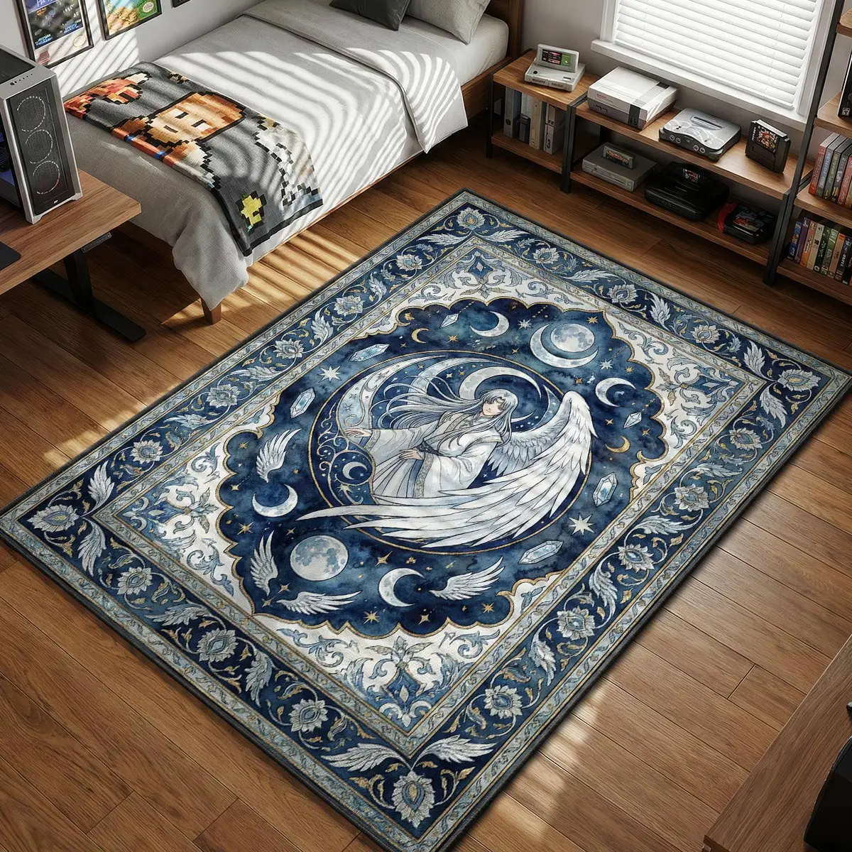 Yue Moon Guardian Rug - Cardcaptor Sakura Chair Mat