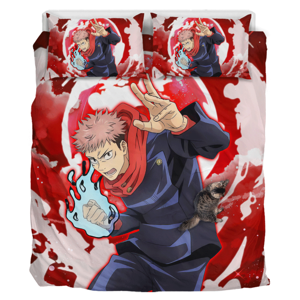 Yuji Itadori Custom Anime Bedding Set