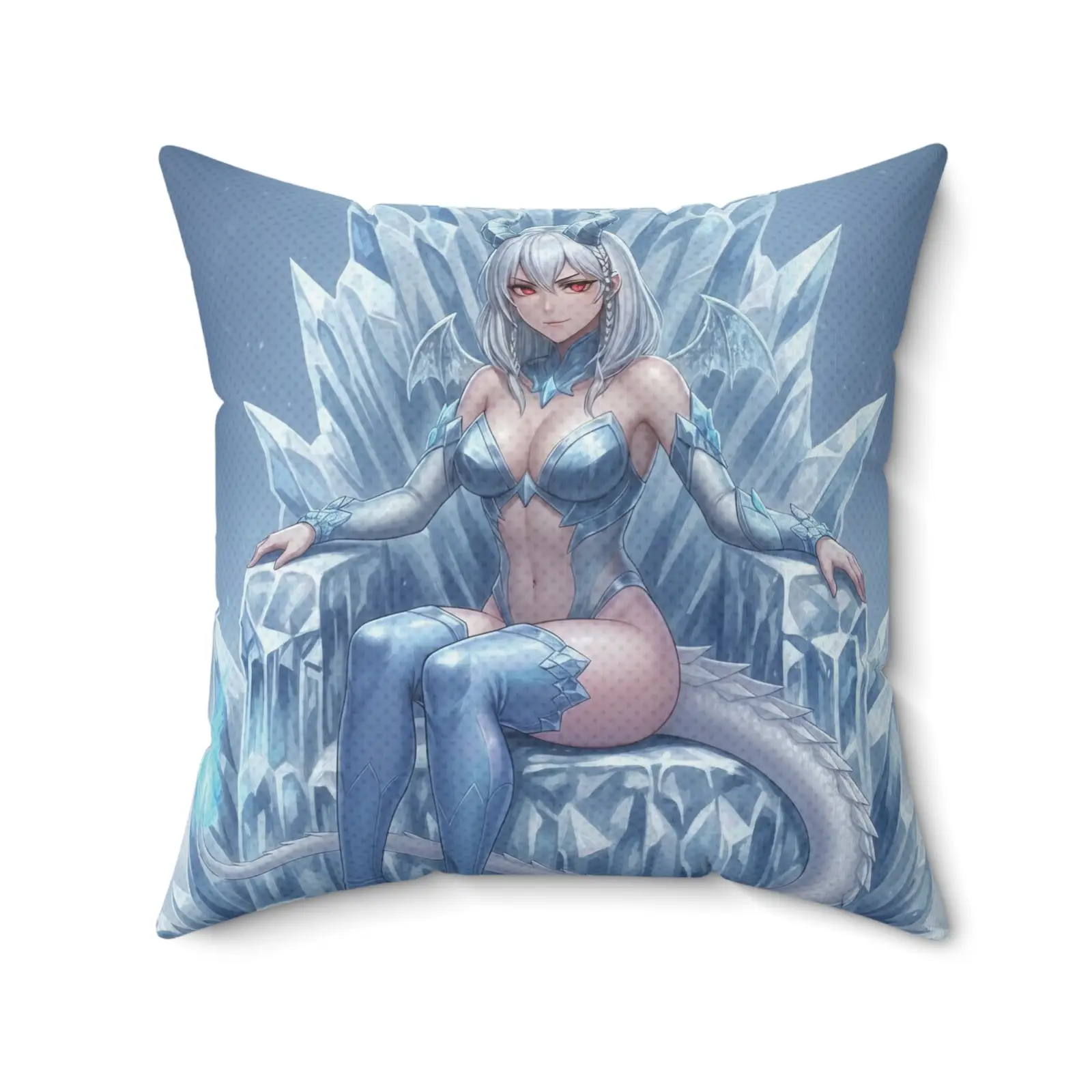 YUKI Anime Square Cushion Winter Power & Dragoness