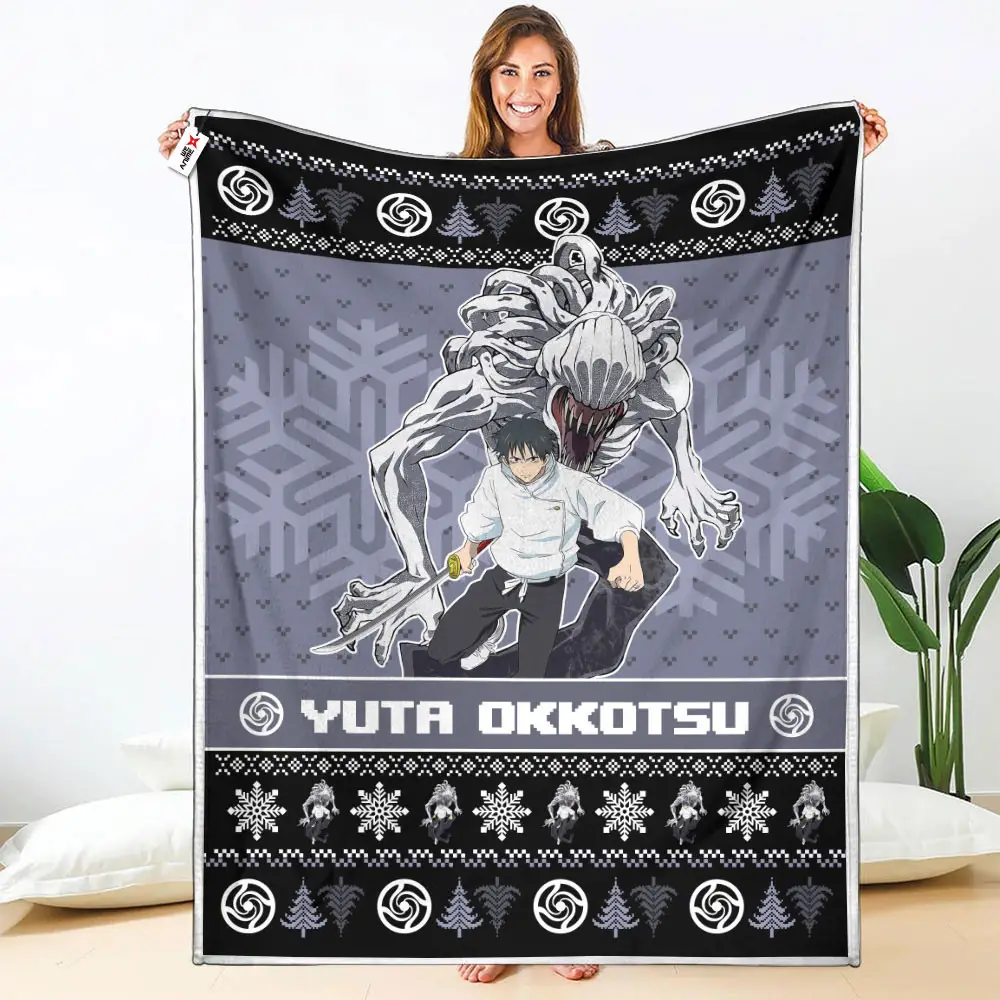 Yuta Okkotsu Blanket Custom Anime
