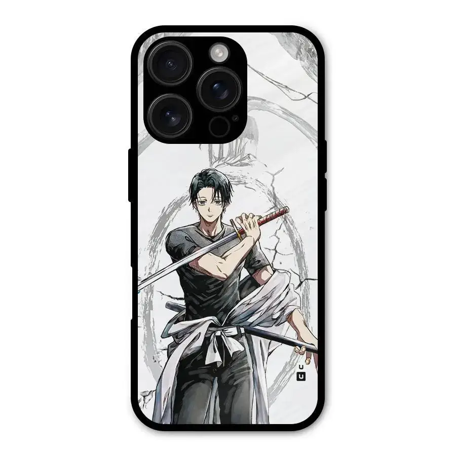 Yuta With Katana Shockproof Hybrid Protection Back Case Cover