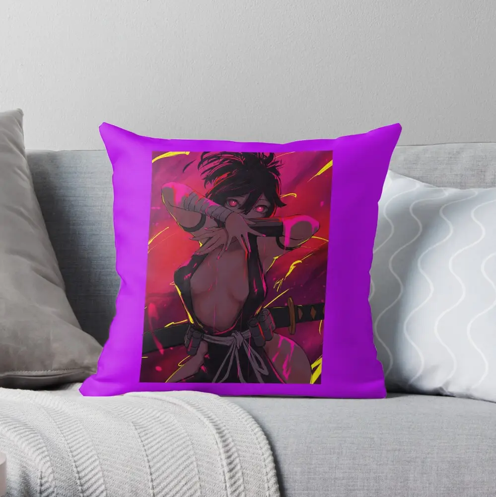 Yuzuriha Hell'S Paradise Throw Pillow