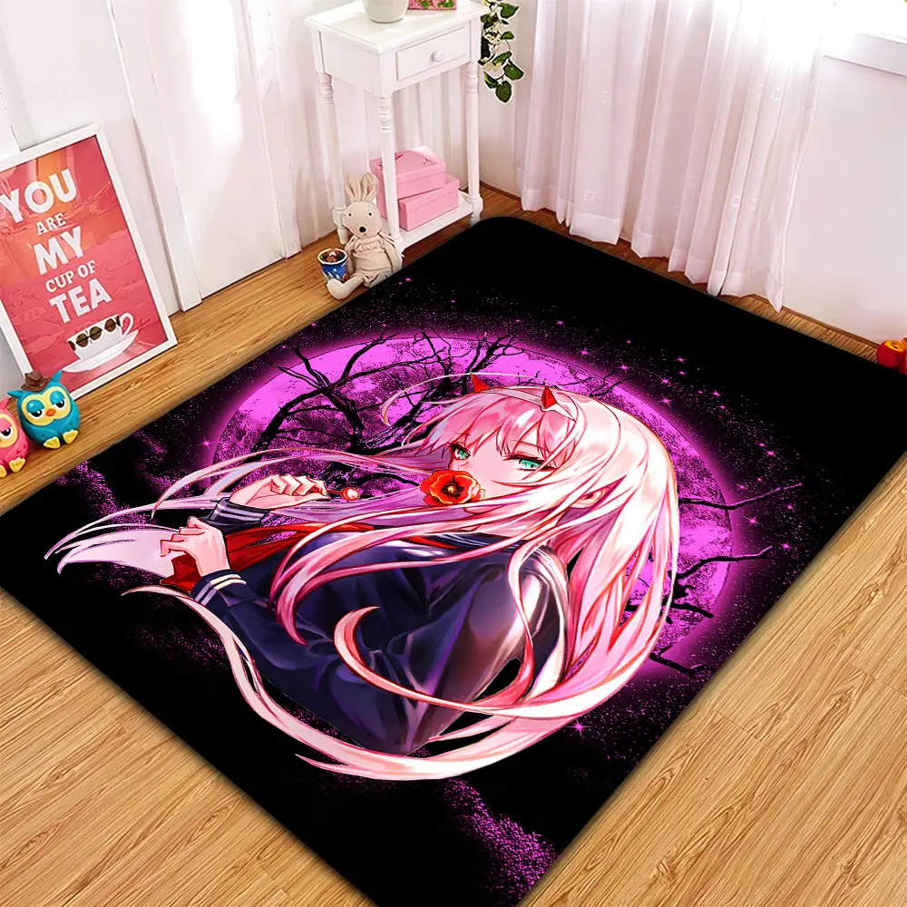 Zero Two Darling In The Franxx Moonlight Rectangular Area Rug
