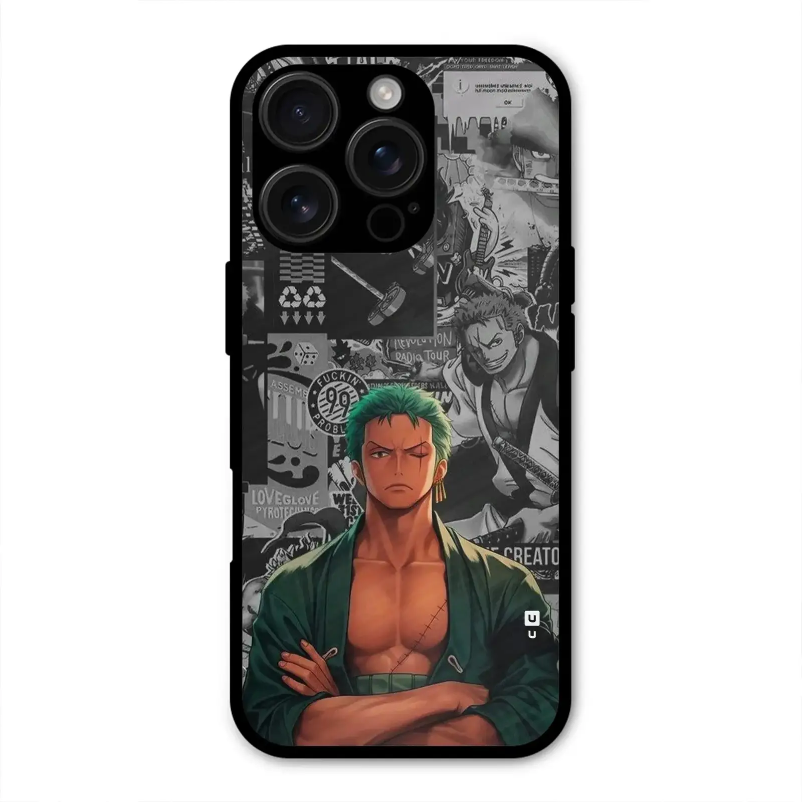 Zoro Manga Shockproof Hybrid Protection Back Case Cover
